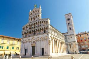 Chiesa di San Michele in Foro St Michael Roman Catholic church basilica on Piazza San Michele square photo