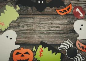 halloween concept background photo