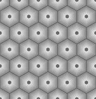 WHITE BACKGROUND WITH GRAY VECTOR HEXAGONS