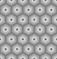 WHITE BACKGROUND WITH GRAY VECTOR HEXAGONS