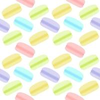 colorful macaron seamless pattern vector