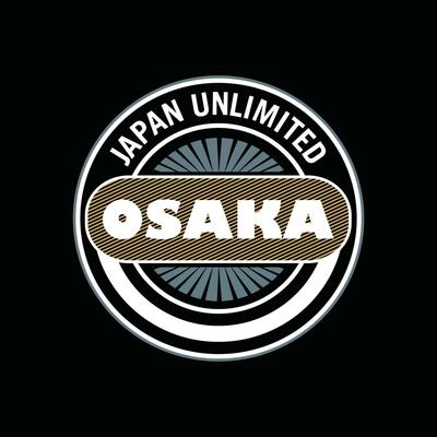 Osaka element of men fashion and modern city in typography graphic design.Vector illustration.Tshirt,clothing,apparel and other uses