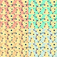 Abstract seamless pattern design.For paper,cover,fabric etc. vector