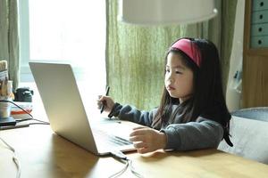 Kid with Laptop photo