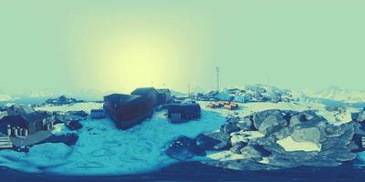 VR360 Antarctic Base of Antarctica video