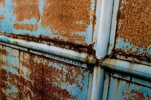 Grunge rusty metal texture. Rusted and oxidized background. photo