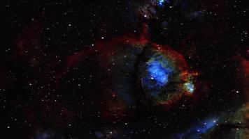 The Fish head nebula IC1795 exploration space