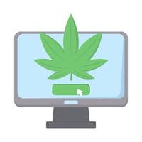 online medical cannabis vector