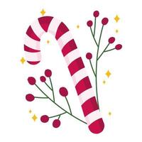 christmas candy cane vector