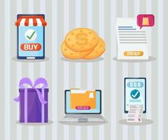 set of purchases vector