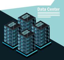 room data center vector