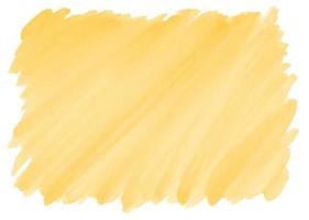 yellow watercolor background with frayed edges photo