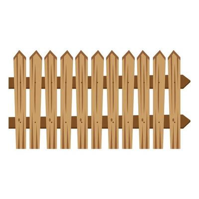 wooden fence barricade