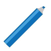 blue marker supply vector