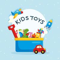 kids toy design vector