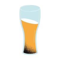 beer glass drink vector