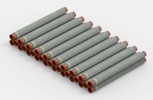 oil plastic metal stream cylinder pipe background texture 3d illustration rendering photo