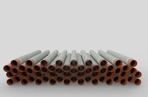 oil plastic metal stream cylinder pipe background texture 3d illustration rendering photo