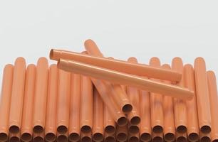 plastic cylinder pipe background texture 3d illustration rendering photo