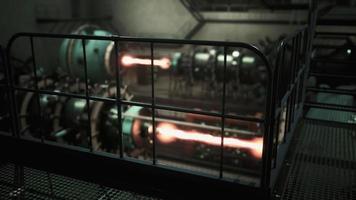 reactor termonuclear o nuclear de potencia de alta tecnología conceptual video