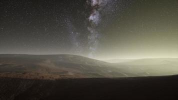 incredibile via lattea sulle dune erg chebbi nel deserto del Sahara video