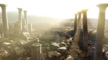 The ancient Greek temple in Italy video