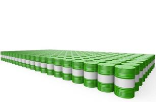 barrel oil crude isolated 3d illustration rendering photo