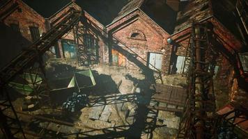 oud vernietigde een verlaten fabriek video