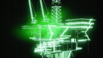 Oil and Gas Platform video