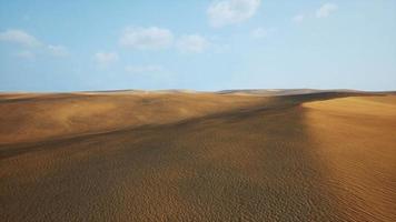 Aerial of red sand dunes in the Namib desert video