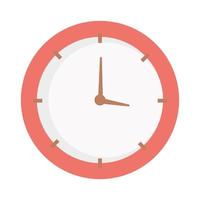 icono de reloj, temporizador sobre fondo blanco vector