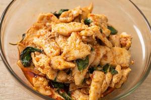 Stir Fried Chicken with Chili Paste photo