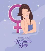 international womens day vector