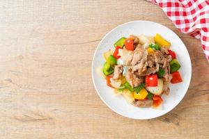 Stir Fried Pork with Black Pepper photo