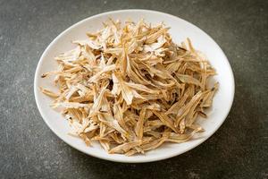 dried small crispy fish photo