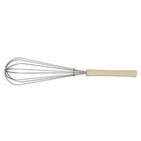 Egg beater on white background. kitchen items photo