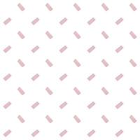patrón sin costuras de color rosa rectángulo geométrico sobre fondo blanco.