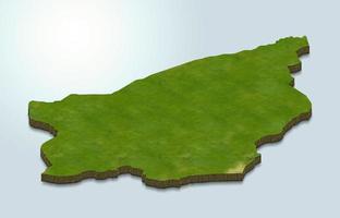 3D map illustration of San Marino photo