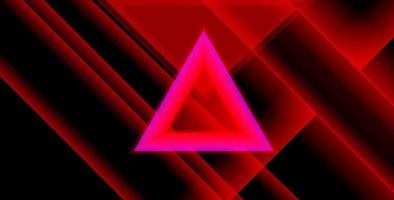 fondo de color rojo oscuro con triángulo vector