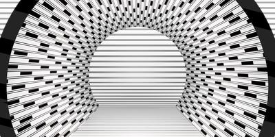 Zebra Pattern Template Striped Tunnel Background for placing text and products photo