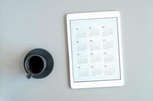 calendario de tableta sin año foto
