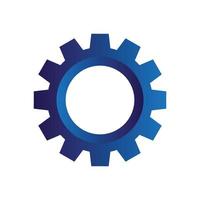 Gear Wheel Logo Vector Design