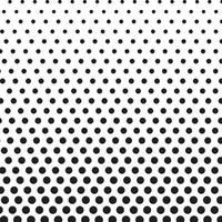 Vector halftone dots. Black dots on white background. Abstract Pattern. Vector illustration.