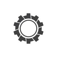 Gear Wheel Logo Vector Design