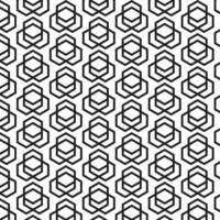 Hexagonal Geometric Pattern vector