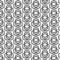 Hexagonal Geometric Pattern vector