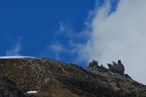 mountain and rocks photo