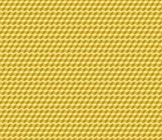 Vector isometric pattern. Yellow cubes. Bright monochrome geometric background.