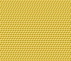 Vector isometric pattern. Yellow cubes. Bright monochrome geometric background.