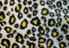 Leopard skin pattern leatherette fabric photo